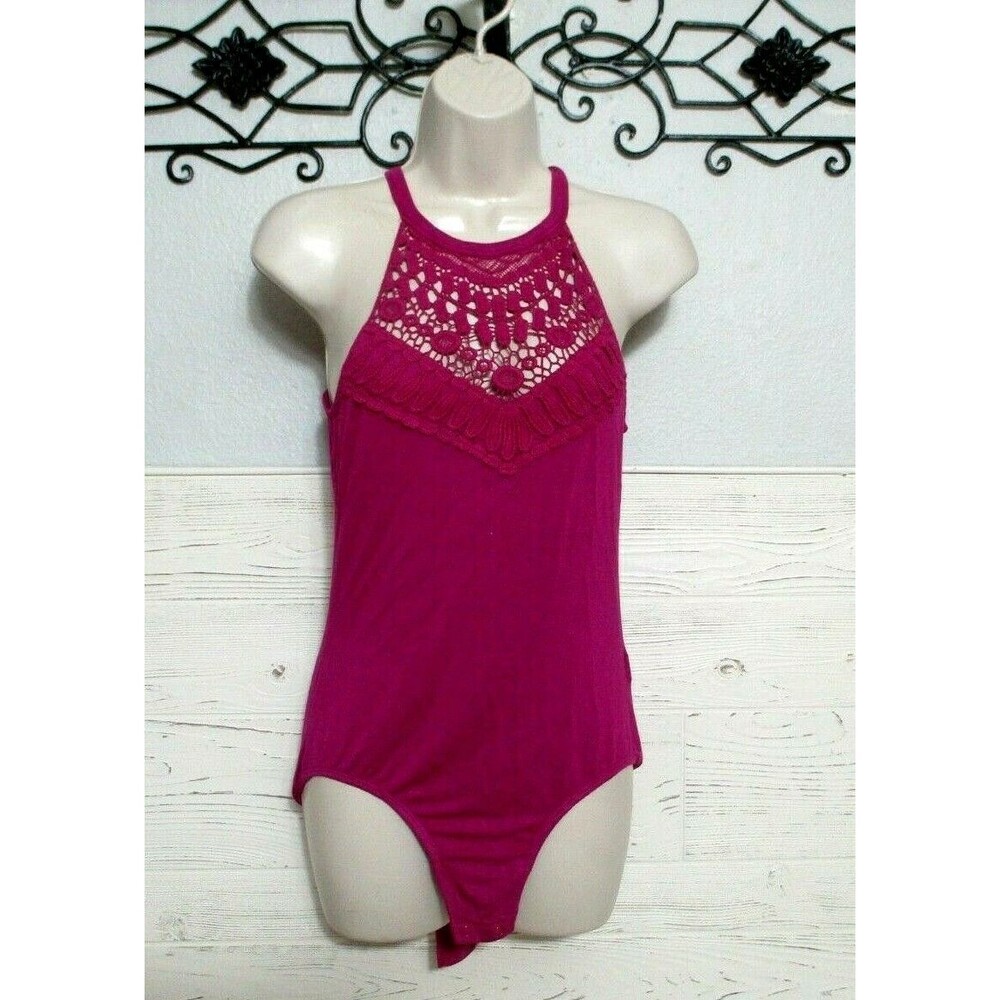 No Comment Knit Top Size M Multicolored Sleeveless Blouse Spring Summer
